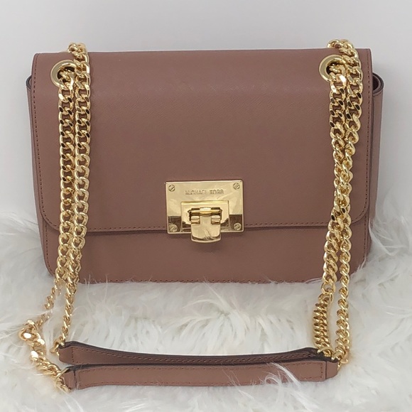 Nwt Michael Kors Tina Md Shoulder Flap 